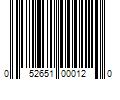 Barcode Image for UPC code 052651000120