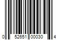 Barcode Image for UPC code 052651000304