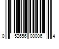 Barcode Image for UPC code 052656000064