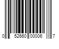 Barcode Image for UPC code 052660000067