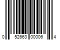 Barcode Image for UPC code 052663000064