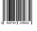 Barcode Image for UPC code 0526784205832