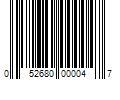 Barcode Image for UPC code 052680000047