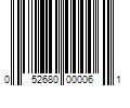 Barcode Image for UPC code 052680000061