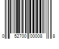 Barcode Image for UPC code 052700000088