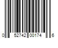 Barcode Image for UPC code 052742001746