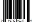 Barcode Image for UPC code 052742002170