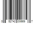 Barcode Image for UPC code 052742006697