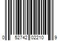 Barcode Image for UPC code 052742022109