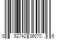 Barcode Image for UPC code 052742360706