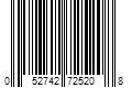 Barcode Image for UPC code 052742725208