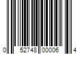 Barcode Image for UPC code 052748000064