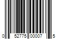 Barcode Image for UPC code 052775000075