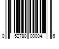 Barcode Image for UPC code 052780000046