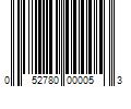 Barcode Image for UPC code 052780000053