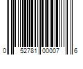 Barcode Image for UPC code 052781000076