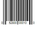 Barcode Image for UPC code 052800000100