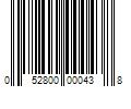 Barcode Image for UPC code 052800000438