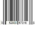 Barcode Image for UPC code 052800673168