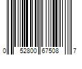 Barcode Image for UPC code 052800675087