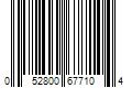 Barcode Image for UPC code 052800677104