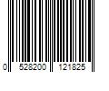 Barcode Image for UPC code 0528200121825