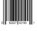 Barcode Image for UPC code 052837021901