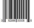 Barcode Image for UPC code 052856000055