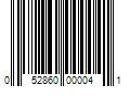 Barcode Image for UPC code 052860000041