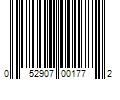 Barcode Image for UPC code 052907001772