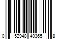 Barcode Image for UPC code 052948403658