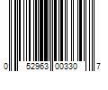 Barcode Image for UPC code 052963003307