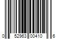 Barcode Image for UPC code 052963004106