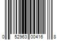 Barcode Image for UPC code 052963004168