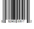 Barcode Image for UPC code 052963005172