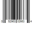 Barcode Image for UPC code 052963026634