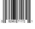 Barcode Image for UPC code 052963711721