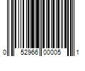 Barcode Image for UPC code 052966000051