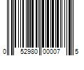 Barcode Image for UPC code 052980000075