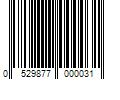 Barcode Image for UPC code 0529877000031