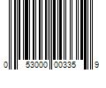 Barcode Image for UPC code 053000003359