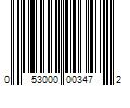 Barcode Image for UPC code 053000003472