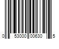 Barcode Image for UPC code 053000006305