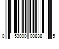 Barcode Image for UPC code 053000008385