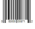 Barcode Image for UPC code 053000008712