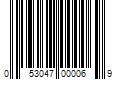 Barcode Image for UPC code 053047000069