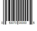 Barcode Image for UPC code 053070000005