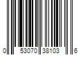 Barcode Image for UPC code 053070381036