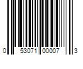 Barcode Image for UPC code 053071000073