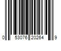 Barcode Image for UPC code 053076202649